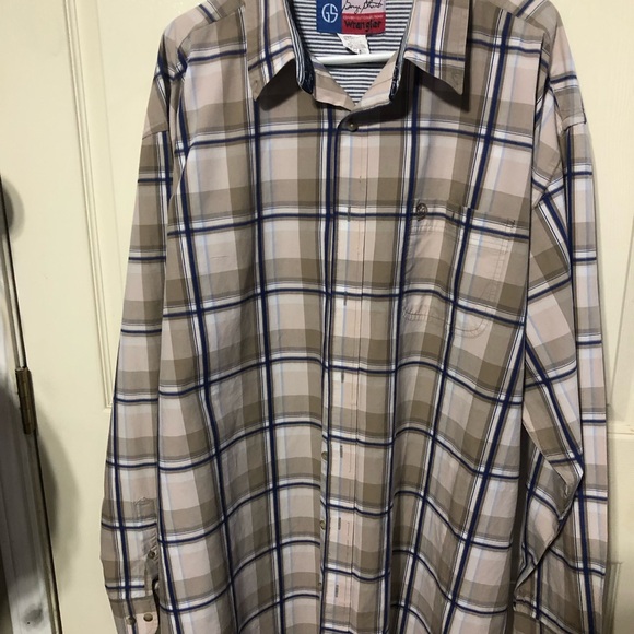 GEORGE STRAIT WRANGLER MENS SHIRT - Picture 3 of 3